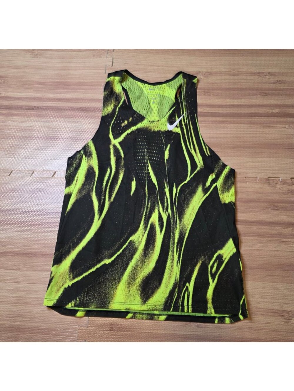 Nike Men's Dri-FIT ADV AeroSwift Allover Print Singlet  Men's Small NWOT HV2643